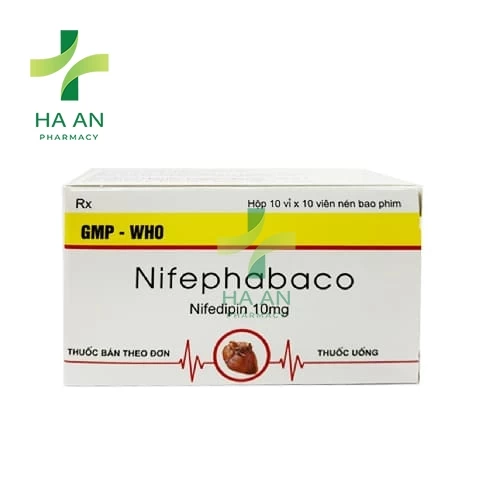 Thuốc Uống NifephabacoCông ty cổ phần dược phẩm Trung ương 1 - Pharbaco.