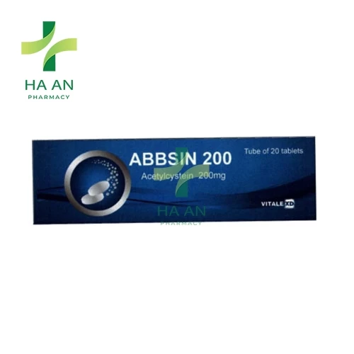 Thuốc Uống Abbsin 200PharmaEstica Manufacturing OU-Estonia