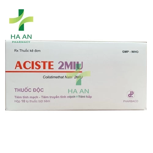 Thuốc Tiêm Aciste 2MIUCông ty cổ phần dược phẩm Trung ương 1 - Pharbaco.