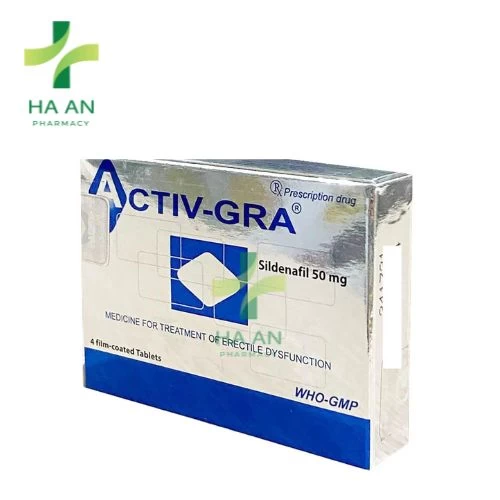 Activ-Gra - Sildenafil 50mg Mediplantex