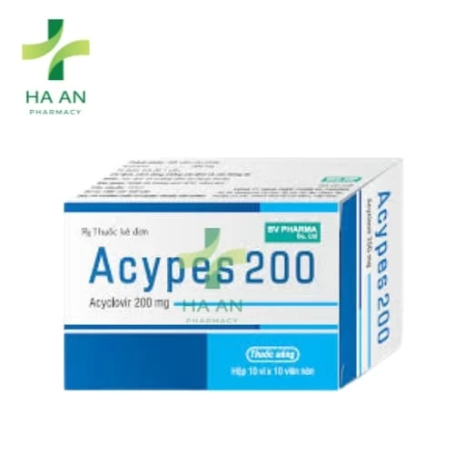 Acypes 200 - Acyclovir 200mg BV Pharma