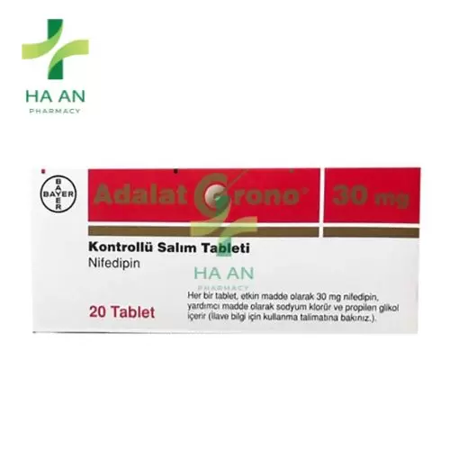 Adalat Crono 30mg - Nifedipine Bayer