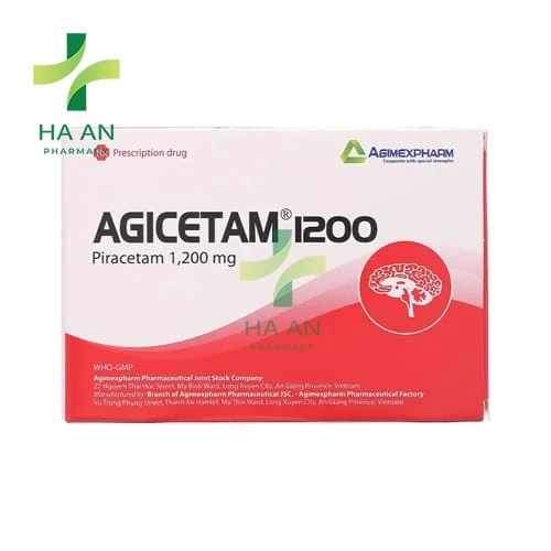 Thuốc Uống AGICETAM 1200CN Cty CPDP Agimexpharm - Nhà máy SX DP Agimexpharm