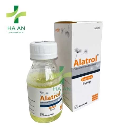 Alatrol Syrup - Cetirizin 5mg/5ml Square Pharma