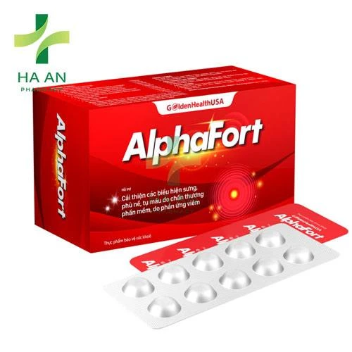 Alphafort hỗ trợ giảm phù nề