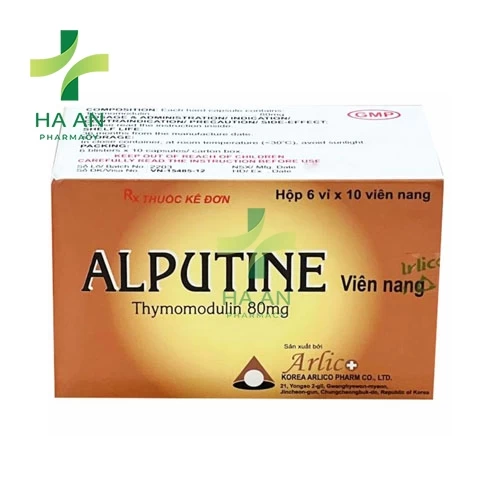Thuốc UốngAlputine CapsuleKorea Arlico Pharm. Co., LTD