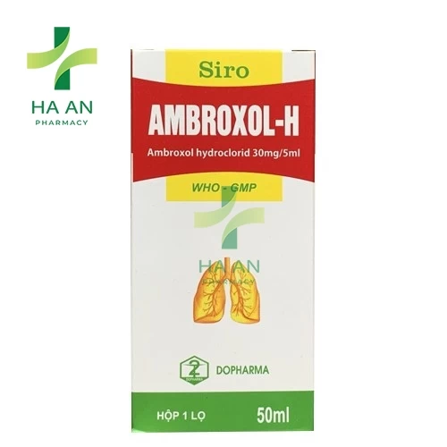 Thuốc Uống Ambroxol - HCTCPDP
Dopharma