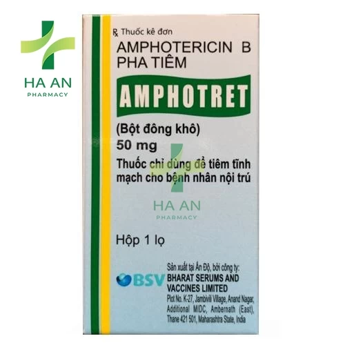 Thuốc Tiêm AMPHOTRETBharat Serums And Vaccines Ltd