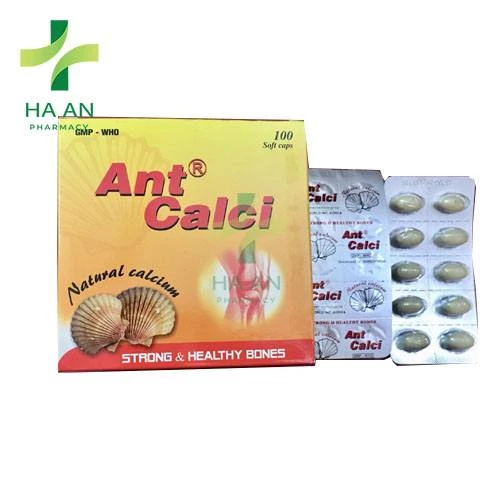 Ant Calci - Bổ sung Calci và vitamin D