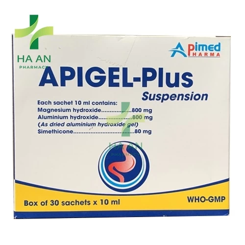 Thuốc Uống Apigel-Plus Công ty cổ phần dược Apimed