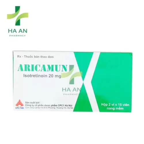 Aricamun - Isotretinoin 20mg CPC1 Hà Nội