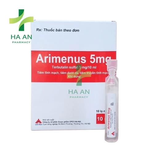 Thuốc Tiêm/Khí dung Arimenus 5mgCông Ty Cổ Phần Dược Phẩm Cpc1 Hà Nội