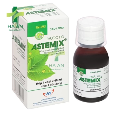 Thuốc Uống Thuốc ho AstemixCông Ty Cổ Phần Dược Phẩm An Thiên