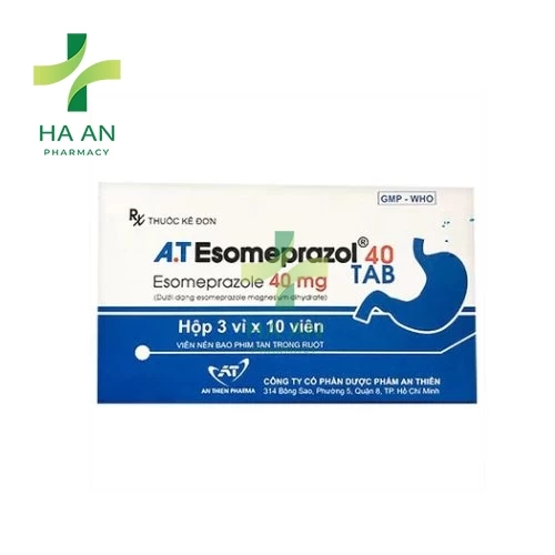 A.T Esomeprazol 40mg (viên) An Thiên Pharma