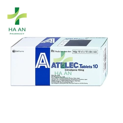 Thuốc Uống Atelec Tablets 10EA Pharma Co., Ltd.