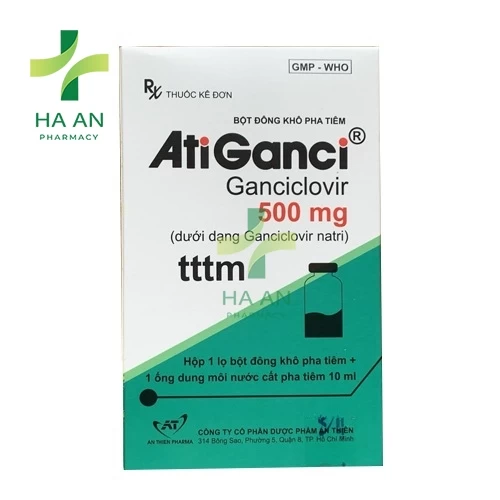 Thuốc Tiêm truyền tĩnh mạch chậm ATIGANCICông Ty Cổ Phần Dược Phẩm An Thiên
