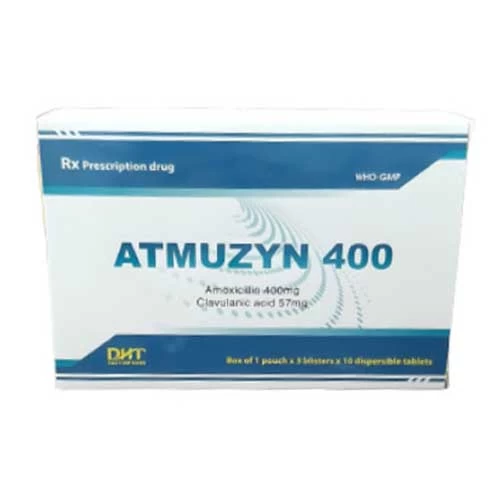 Thuốc Uống Atmuzyn 400 Công ty cổ phần dược phẩm Hà Tây