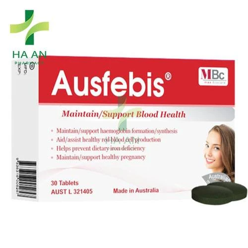 Ausfebis® hỗ trợ điều trị thiếu máu