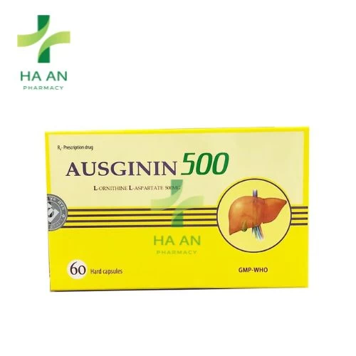 Ausginin 500 - L-Ornithin L-Aspartat NamHa Pharma