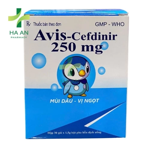 Thuốc Uống Avis-Cefdinir 250mgCông ty cổ phần dược S.Pharm