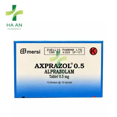 Axprazol 0.5mg - Alprazolam Krka Novo mesto