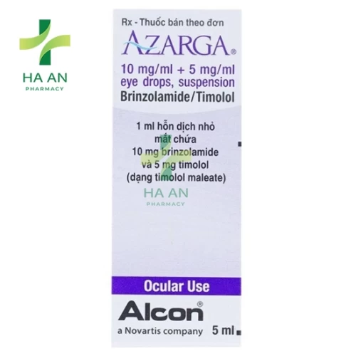 Thuốc Nhỏ mắt Azarga S.A Alcon-Couvreur N.V