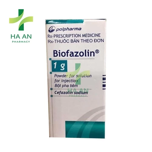 Thuốc Tiêm/\ntruyền BiofazolinPharmaceutical Works Polpharma S.A