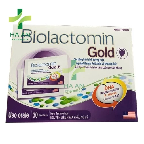 Cốm Enzyme Tiêu Hóa Biolactomin Gold