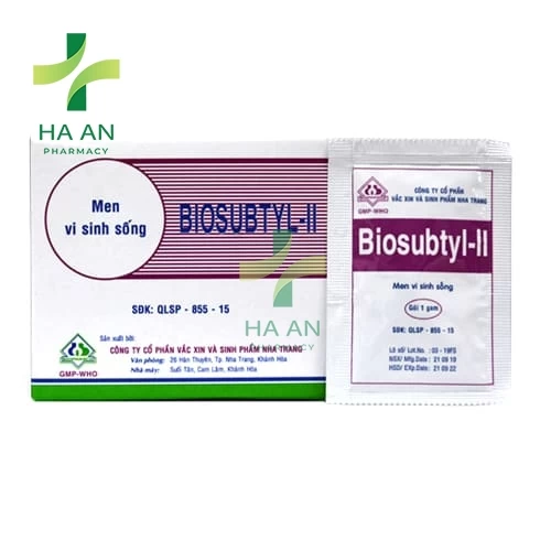 Thuốc Uống Biosubtyl-IICông ty Cổ phần Vắcxin và Sinh phẩm Nha Trang