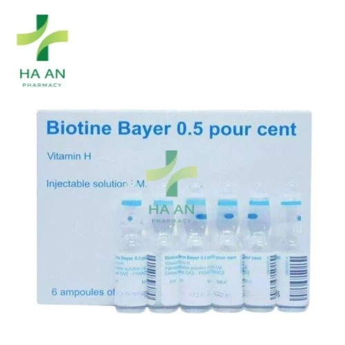 Biotine Bayer 0.5 pour cent Cenexi SAS