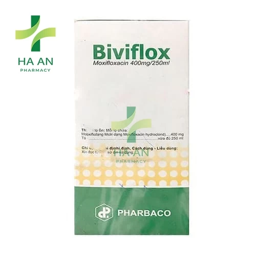 Thuốc Tiêm truyền BivifloxCông ty cổ phần dược phẩm Trung ương 1 - Pharbaco.
