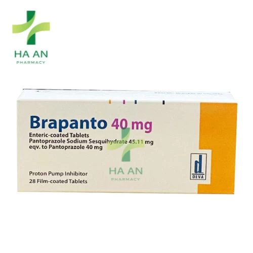 Brapanto 40mg - Pantoprazol Deva Holding A.S