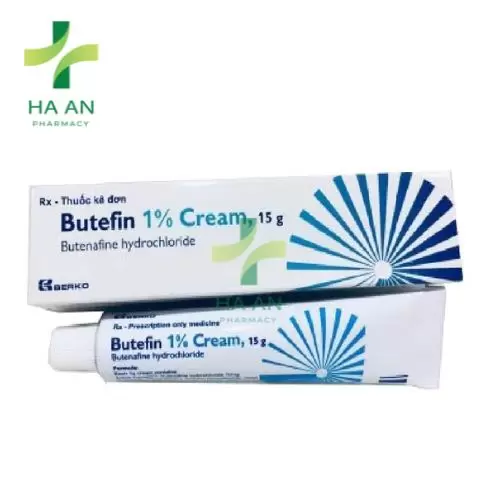 Butefin 1% Cream - Butenafine 10mg Berko Ilac