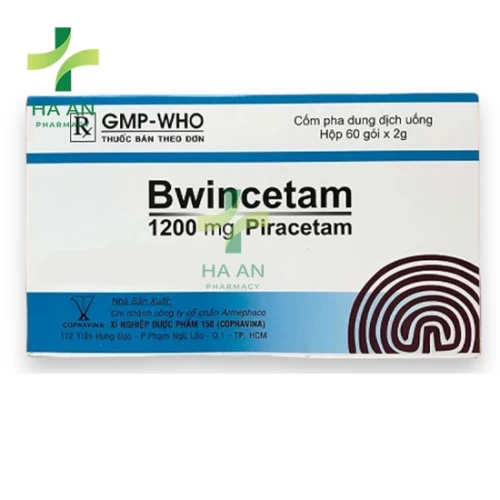 Thuốc uống BwincetamChi nhánh Công ty cổ phần Armephaco - Xí nghiệp Dược phẩm 150
