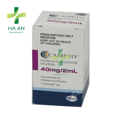 Thuốc Tiêm truyền tĩnh mạch (IV) CamptoPfizer (Perth) Pty Ltd