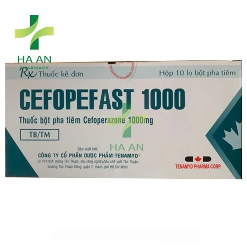 Thuốc Tiêm/truyền Cefopefast 1000 - Tenamyd