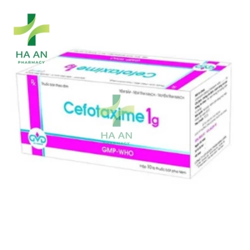 Thuốc Tiêm Cefotaxime 1gCông ty CPDP Minh Dân