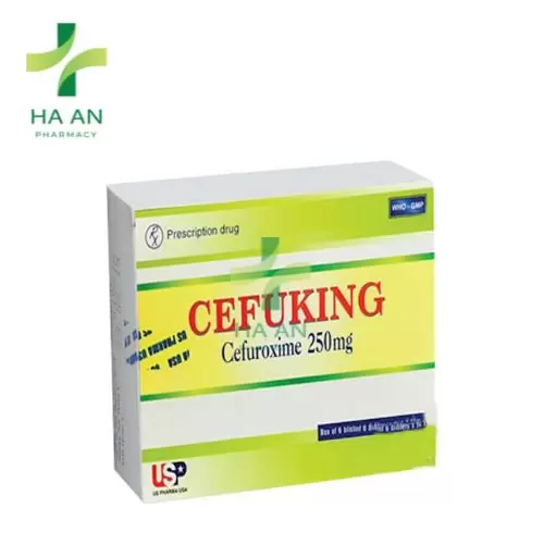 Cefuking - Cefuroxime 250mg US Pharma USA