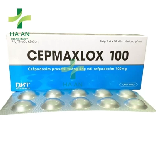 Thuốc Uống Cepmaxlox 100Công ty cổ phần dược phẩm Hà Tây