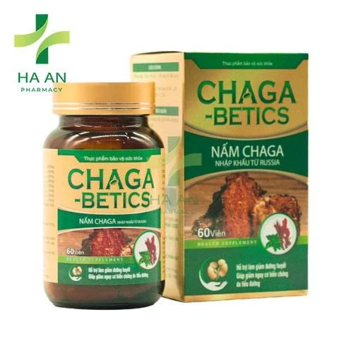 Chaga Betics hỗ trợ điều trị đái tháo đường