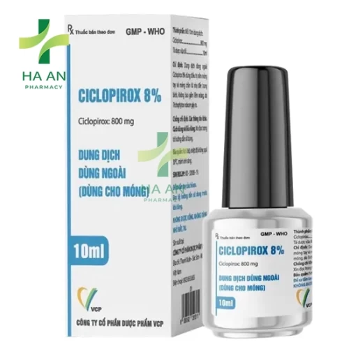 Ciclopirox 8% 10ml VCP