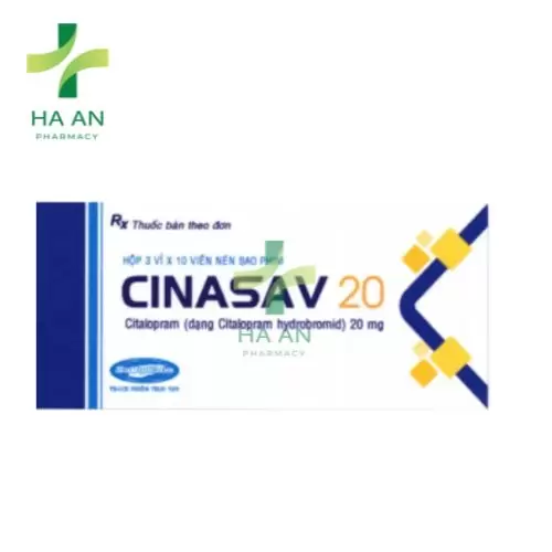 Cinasav 20 - Citalopram Savipharm