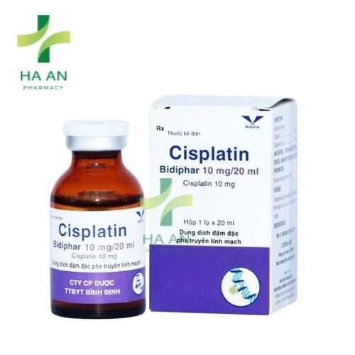 Cisplatin Bidiphar 10mg/20ml