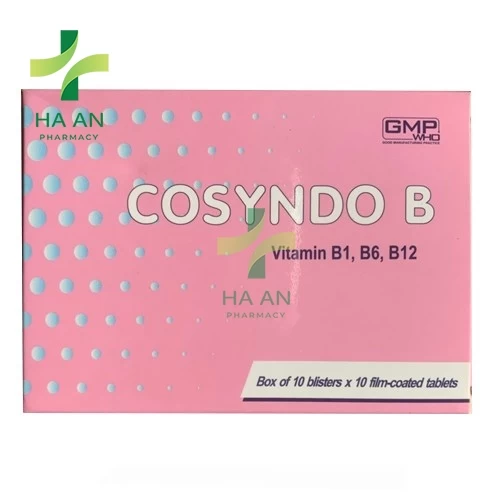 Thuốc uống Cosyndo B Công ty TNHH MTV 120 Armephaco