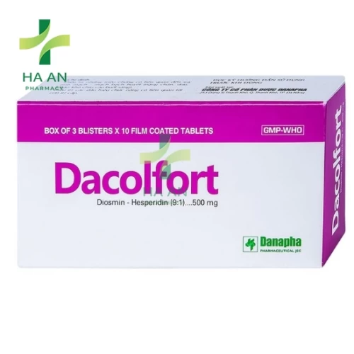 Thuốc Uống Dacolfort Công Ty Cổ Phần Dược Danapha