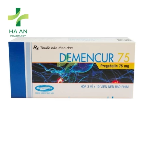 Thuốc Uống Demencur 75Công ty CP Dược phẩm SaVi