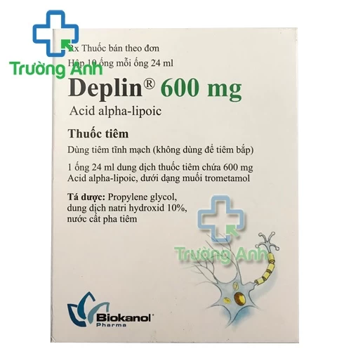 Thuốc Tiêm Deplin 600mgSolupharm Pharmazeutische Erzeugnisse GmbH
