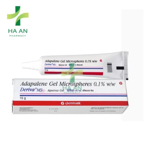 Deriva Ms gel - Adapalene 0.1% Glenmark Pharma