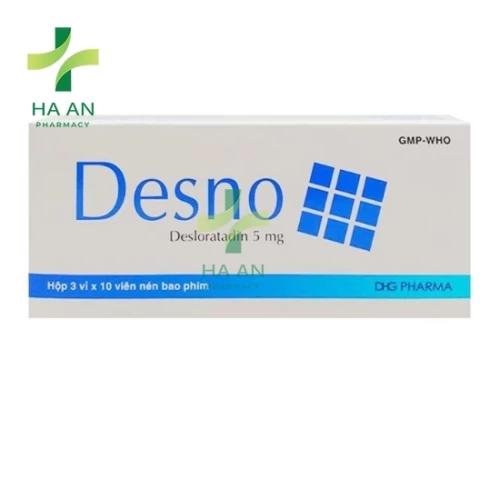 Thuốcuống Desno CTCP Dược Hậu Giang - CN nhà máy DP DHG tại Hậu Giang