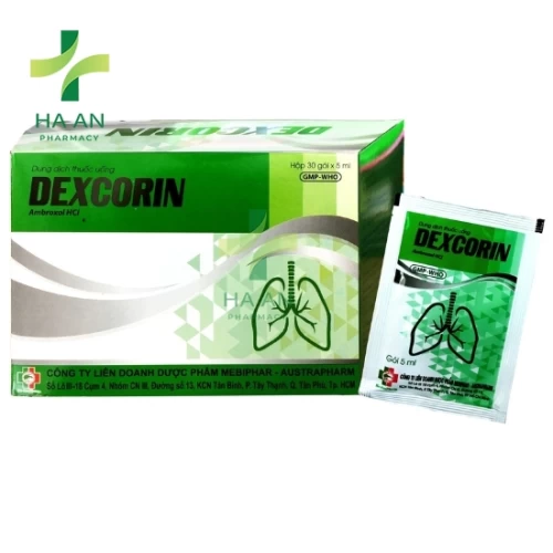 Thuốc Uống DexcorinCông Ty Liên Doanh Dược Phẩm Mebiphar-Austrapharm